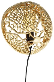 Lampa ścienna w stylu art deco złota - Maro ArtDeco Oswietlenie wewnetrzne