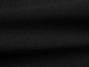 Czarne krzesło z litego drewna Niu – Makamii