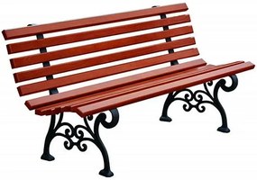 Romantyczna ławka parkowa 150 cm Walia