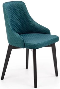 Zielone krzesło tapicerowane S6-T70
