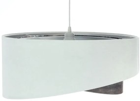 Minimalistyczna lampa wisząca welurowa - EXX12-Atoki