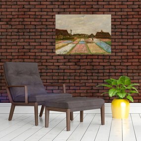 Obraz - Vincent van Gogh, Flower Beds in Holland, reprodukcje (70x50 cm)