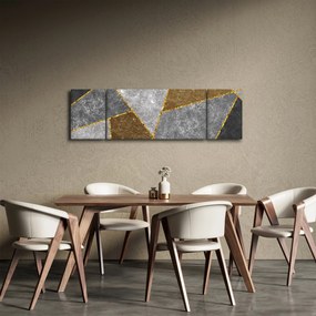 Obraz - Imitacja materiałów (170x50 cm)