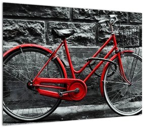 Obraz - Zabytkowy rower (70x50 cm)
