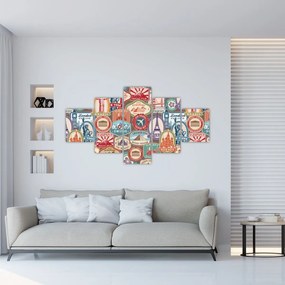 Obraz podróżnika (125x70 cm)