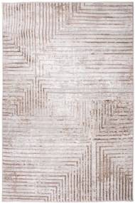 Dywan Premium Brązowa linia 100x200 Prostokąt