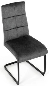 Zestaw krzeseł do jadalni Vintage DCL-D1275 GREY4,4 szt.