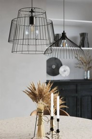 Lampa wisząca GATE czarna SOLLUX  LIGHTING