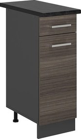 Szafka dolna do kuchni szlachetna szarość 30x60x81.6 r-line