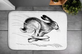Dywanik do łazienki Dywanik do łazienki Zając Zwierzęta