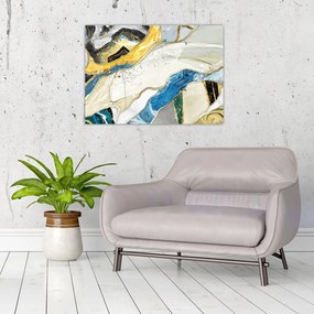 Obraz - Kolorowy marmur (70x50 cm)