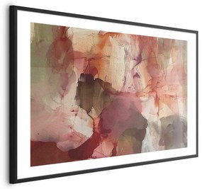 Plakat Wiosenna kompozycja 42x29,7 cm z ramą czarną z marginesem ARTGEIST B