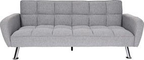 Sofa MCW-K19,  tkanina/tekstylia jasnoszary