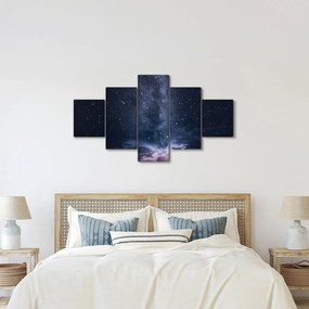 Obraz gwiaździstego nieba (125x70 cm)