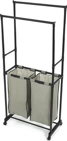 Stojak z miejscem do przechowywania GD-176 BK, plastik, czarny