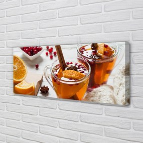 Obraz na płótnie Zimowa Herbata w Kubku