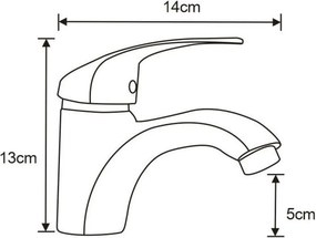 Mexen Fabia DF62 zestaw wannowy, chrom - 746503DF62-00