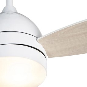 Wentylator sufitowy biały z pilotem - Rotar