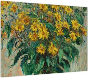 Obraz - Claude Monet, Jerusalem Artichoke Flowers, reprodukcje (70x50 cm)