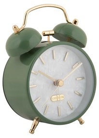 Karlsson 6009DG designerski budzik zielony,średnica 12 cm