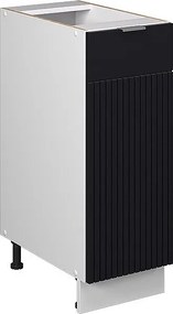 Szafka apteczna czarne paski 30x51.6x82 fame-line