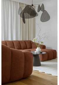 Narożnik (lewostronny/w kształcie litery U) w kolorze terakoty Shell – Miuform