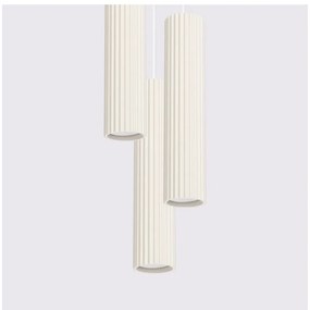 Kremowa lampa wisząca ø 19,5 cm Gleam – Nice Lamps