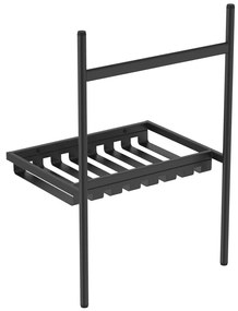 Czarny metalowy stelaż pod umywalkę 56x84 cm Conca – Ideal Standard