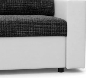 Kanapa rozkładana Landi z pojemnikiem na pościel – nowoczesna sofa 3-osobowa, funkcja spania