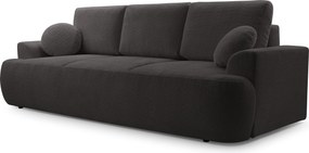 Masseno Sofa FILO z funkcją spania i pojemnikiem na pościel - Czarny - CORAL 60