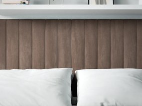 Tapicerowany panel ścienny FRAME LINCOLN 15x90 cm Kolor: Jasnoszary