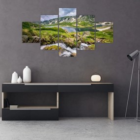 Obraz - Widok na górę Riła (125x70 cm)