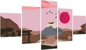 Obraz - Japonia N⁰2 (125x70 cm)