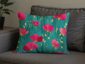 Bawełniana poszewka na poduszkę VIVIDELLE POLY 50x70 cm, zielony