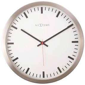 Nextime 2520 Stripe White zegar ścienny