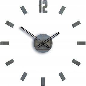 Zegar ścienny naklejany duży nowoczesny akrylowy na ścianę do kuchni salonu