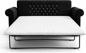 Kanapa Clio 2 osobowa z funkcją spania - pikowana sofa do salonu
