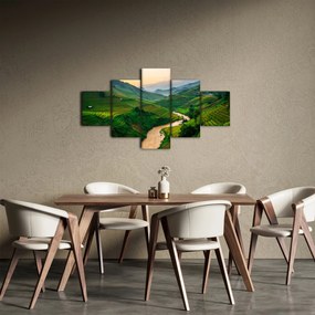 Obraz - Tarasy ryżowe II. (125x70 cm)