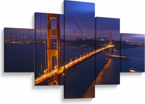 Obraz - Most Golden Gate (125x70 cm)