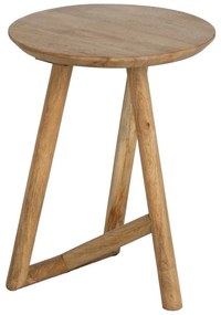 Okrągły stolik z litego drewna mango ø 40 cm Mao – Ixia