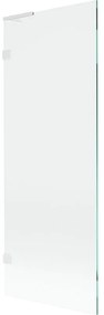 Mexen Lunar L parawan nawannowy 1-skrzydłowy 70 x 150 cm, transparent, biały - 897L-070-000-20-00