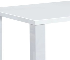 Stół do jadalni 160 x 90 cm, biały