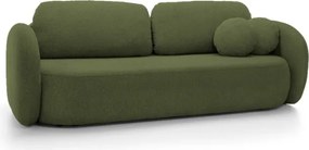 Sofa OLIO z funkcja spania i pojemnikiem ZIELONY ARAGON 39
