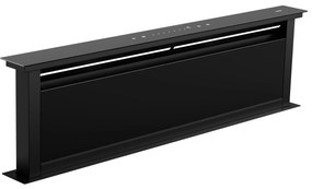 Klarstein Royal Flush 120cm 500.1m³/godz. Okap Blatowy Czarny