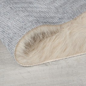 Beżowa syntetyczna skóra 80x150 cm Alpine Faux Fur – Flair Rugs