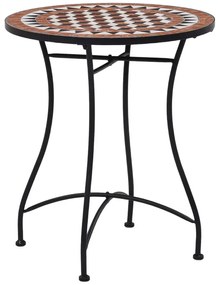 Okrągły stolik bistro z ceramicznym blatem D2-T33