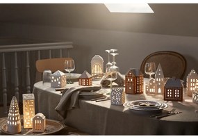 Kamionkowy świecznik na świeczkę typu tealight Gingerbread Lighthouse – Kähler Design