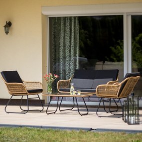Zestaw mebli ogrodowych Hannah beżowy PATIO