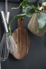 Drewniana okrągła deska OILED ACACIA WOOD
