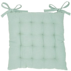 Bawełniana poduszka na krzesło kuchenne COMFORT, wiązana, 38 x 38 cm